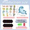 16 Pcs Diamond Painting Magnets Spring Diamond Art Magnet Kits for Adults Animals Rhinestones Refrigerator Stickers for Fridge DIY Crafts Toy Gifts